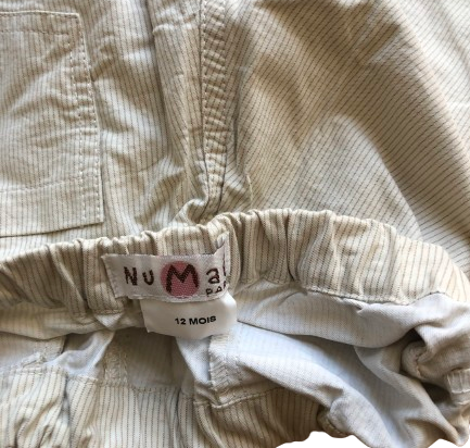 Pantalon Numaé Paris bébé fille 18 mois - très bon état