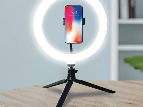 10 Pouces Anneau Remplir La Lumière, Téléphone Portable Lumière De Beauté, Diffusion En Direct Lumière Avec Support