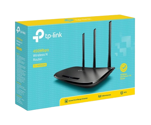 TP-LINK - TL-WR940N - Routeur WiFi N 450 Mbps - en très bon état dans sa boite