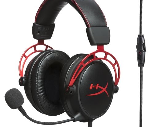 Casque Pro Gaming HyperX Cloud Alpha Noire et Rouge