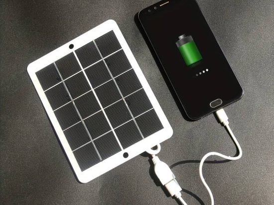 6W Mini Panneau Solaire Chargeur Solaire USB Pour Téléphone Portable