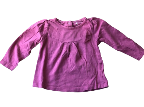 Tee-shirt tape à l'oeil - bébé fille 12 mois - Très bon état