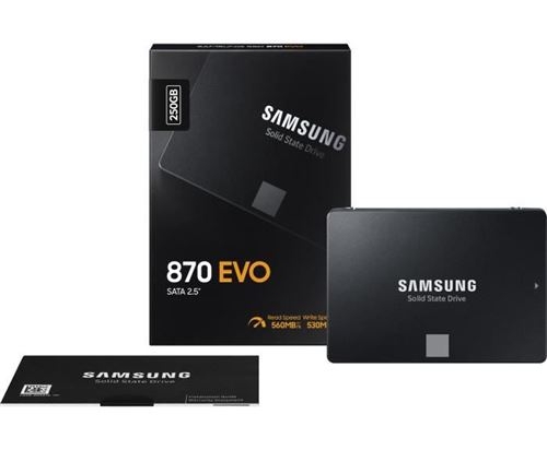 Disque SSD Interne Samsung 870 EVO MZ-77E500B/EU 500 Go Noir