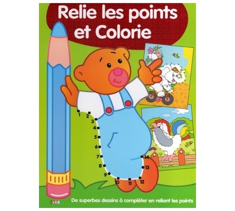 Relie les points et colorie