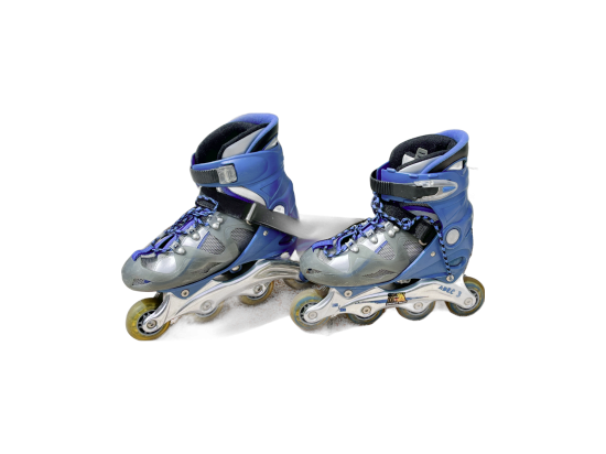 Sport ROLLER ABEC 3 GRIZZLY GEAR pointure 36 - 39 évolutif bleu