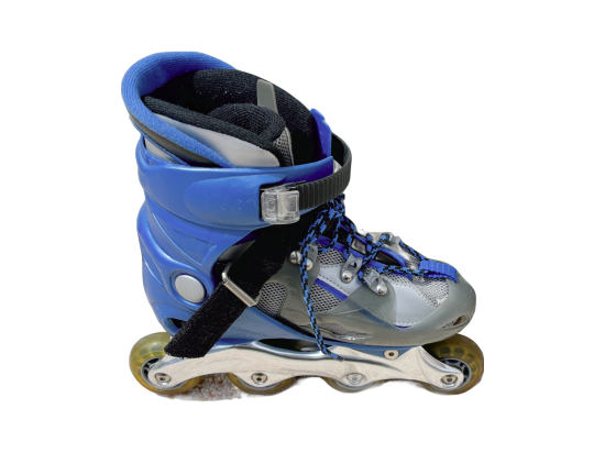 Sport ROLLER ABEC 3 GRIZZLY GEAR pointure 36 - 39 évolutif bleu