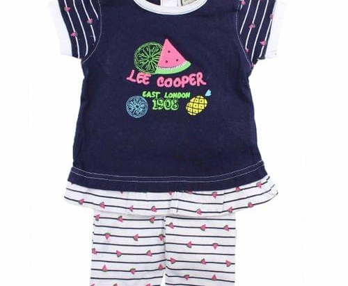 Enseble bébé fille 12mois Lee Cooper MELON en très bon état