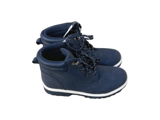 BOTTINES ET BOOTS - CASUAL - HOMME - CUIR - BLEU