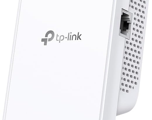 TP-Link Répéteur WiFi RE330 Amplificateur WiFi AC1200 Mbps,WiFi Extender jusqu'à 120㎡, bouton WPS, Play and Plug, répéteur wifi puissant avec un port Ethernet,Compatible avec toutes les box internet