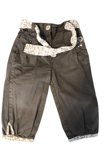 Pantalon brodé Mini Adélie Fille 18 mois - très bon état