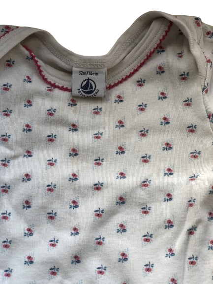 Body Petit Bateau bébé Fille 12 mois