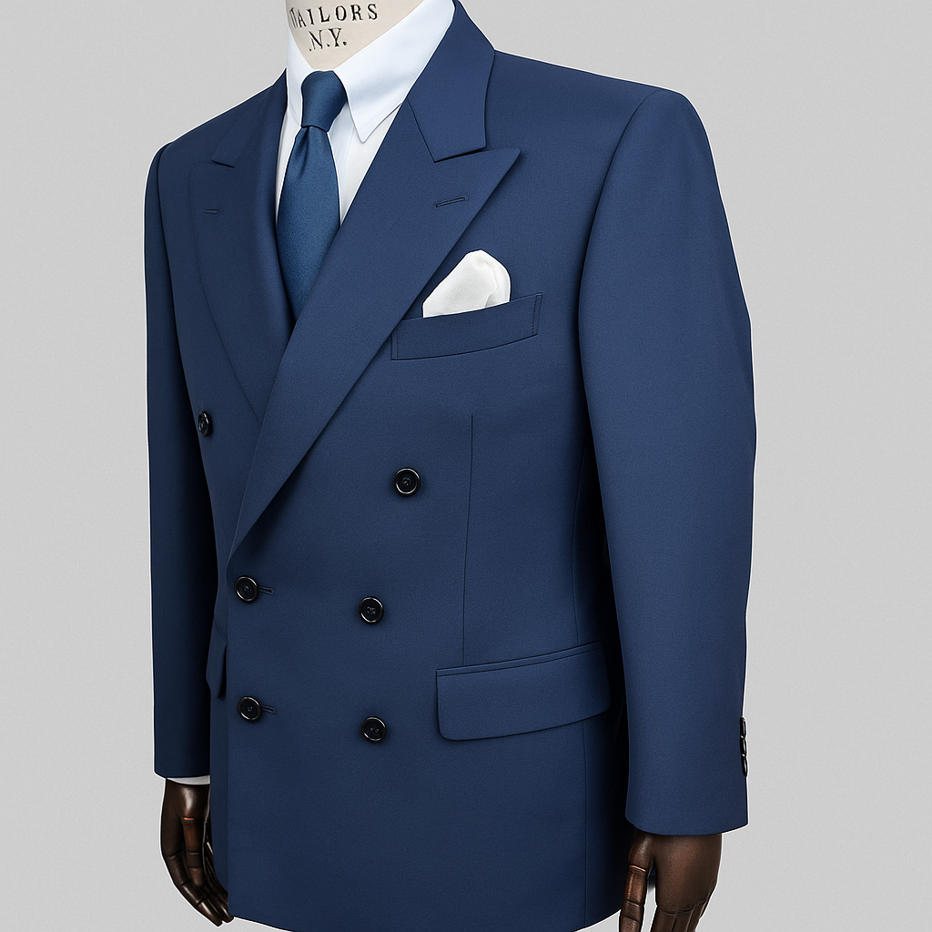 Veste homme double boutonnage-Taille 52 - Bon état Eddy Monetti.