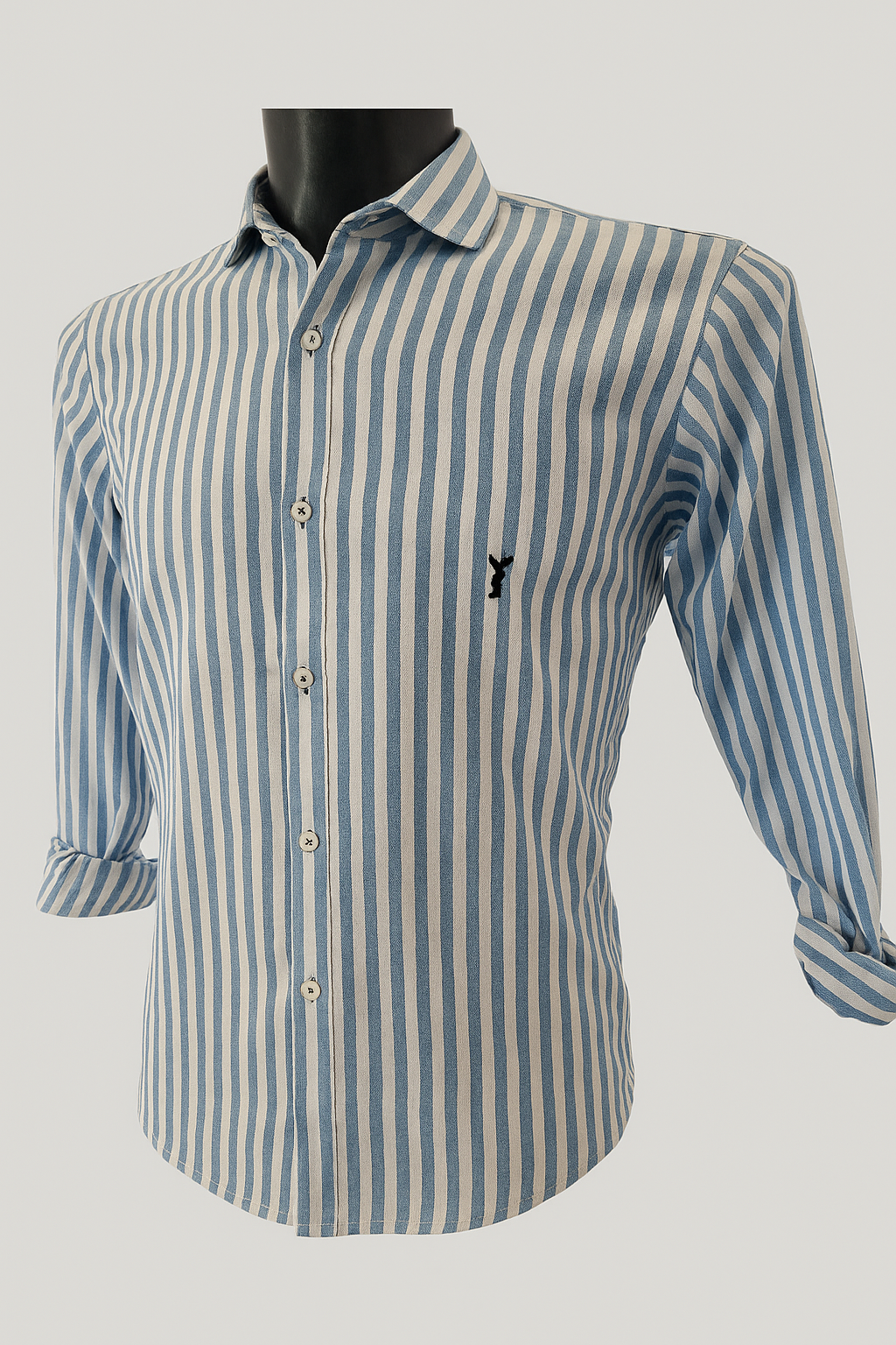 Chemise en Lin à rayures.  Taille M/L : Neuf avec étiquette