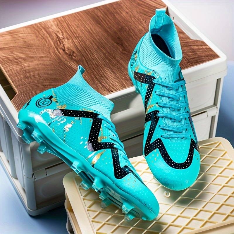 Chaussures De Football À Tige Haute Pour Hommes