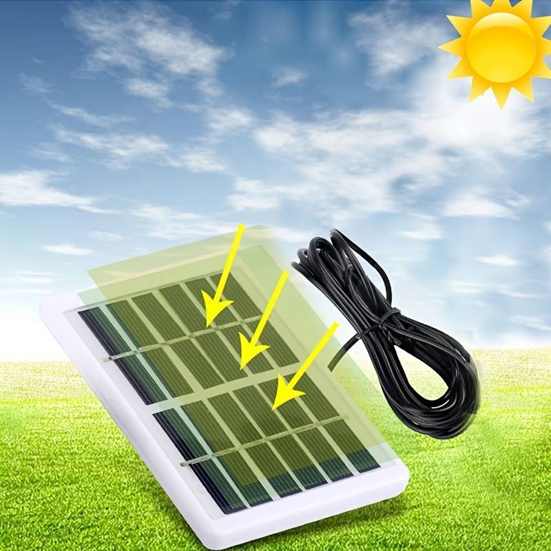 Lumière solaire LED Lampe solaire Puissance solaire Énergie solaire Éclairage de la tente de camping portable en plein air de pêche avec panneau