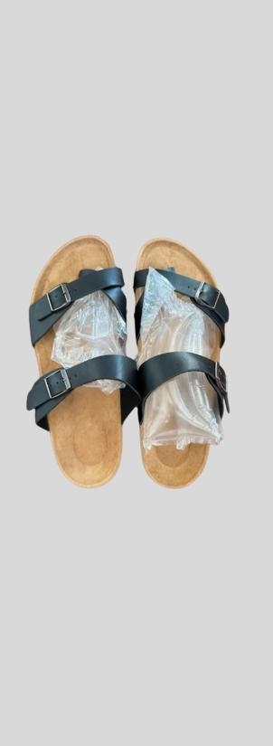 Sandales homme en simili cuir - Taille 43