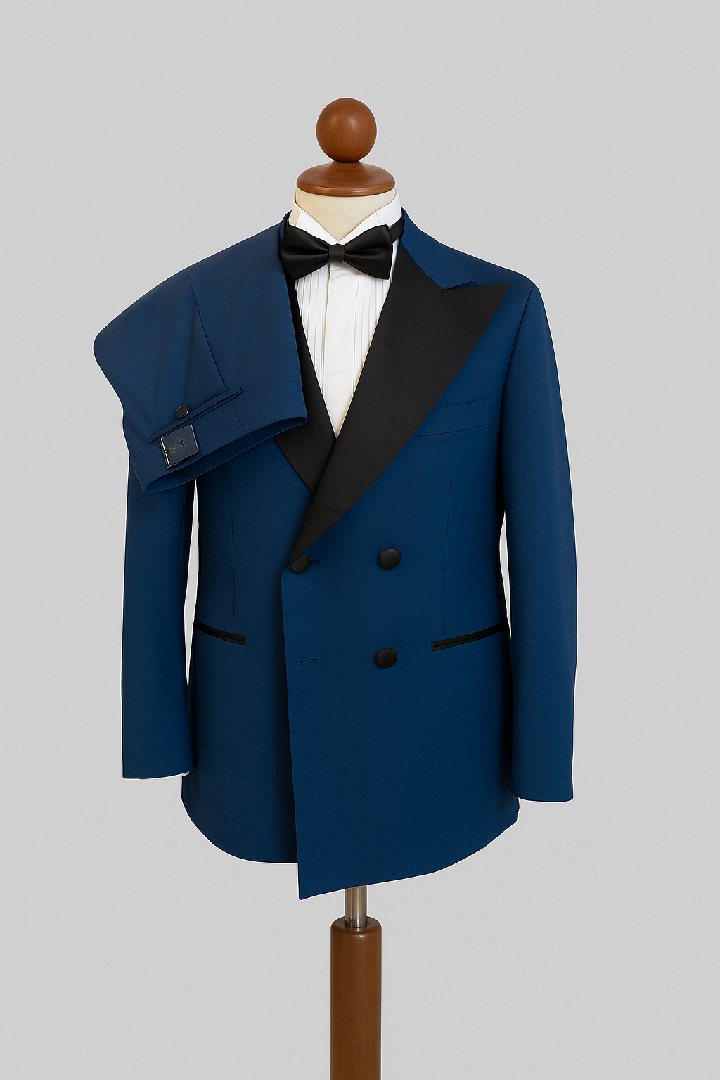 Nouveau smoking bleu Roi  50 Neuf avec étiquette. Blu studio
