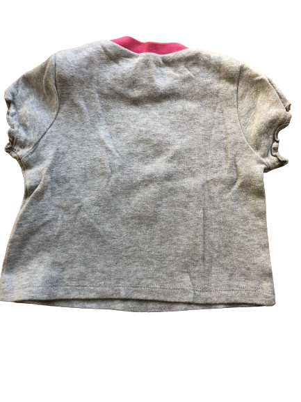 T-Shirt Fille Baby club  - 12 mois - en bon état