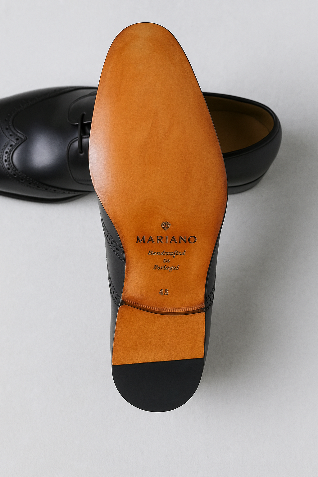 Mocassins en cuir noir prestige
