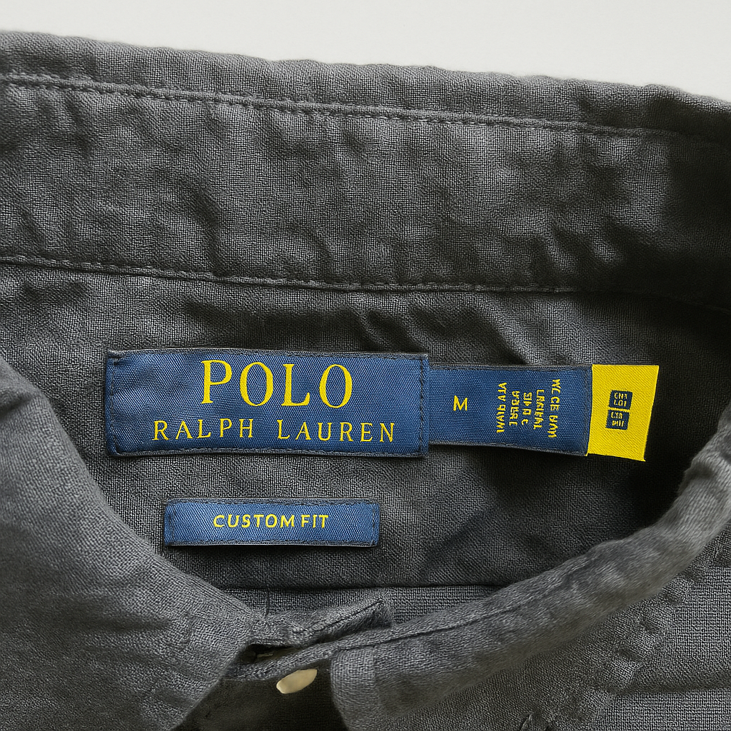 Chemise Ralph Lauren Bleu Marine – Neuve avec Étiquette – Taille M