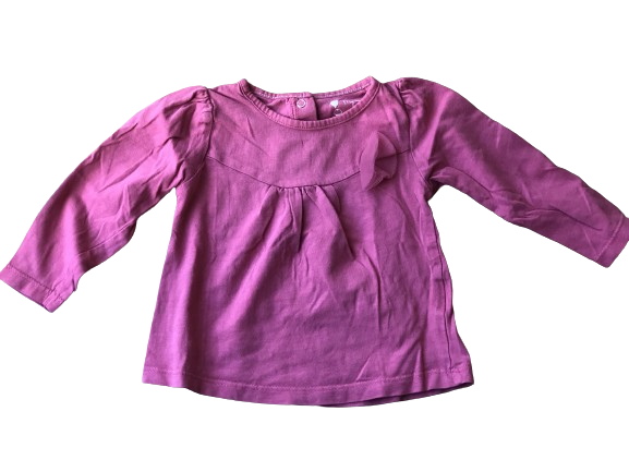 Tee-shirt tape à l'oeil - bébé fille 12 mois - Très bon état