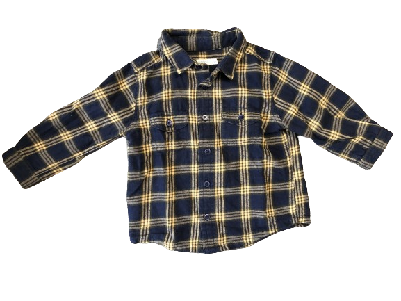 BOUT'CHOU Chemise manches longues à carreaux - garçon 9 mois