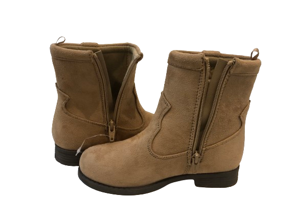 Bottines Femme Style Cow-Boy en Cuir - Taille 32