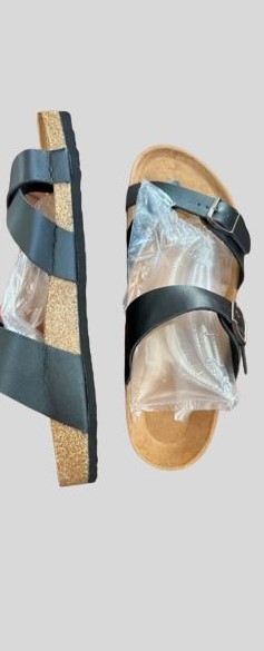Sandales homme en simili cuir - Taille 43