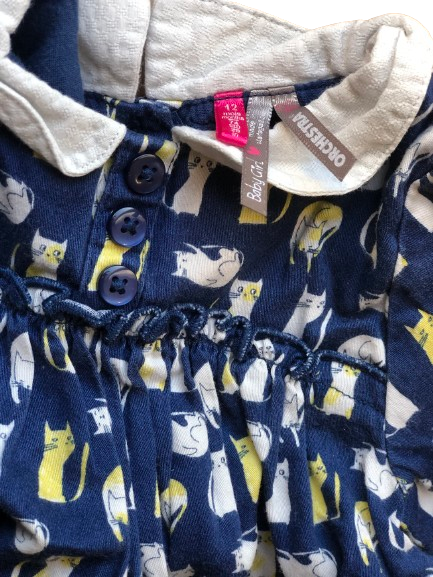 Orchestra Robe bébé 12 mois - très bon état