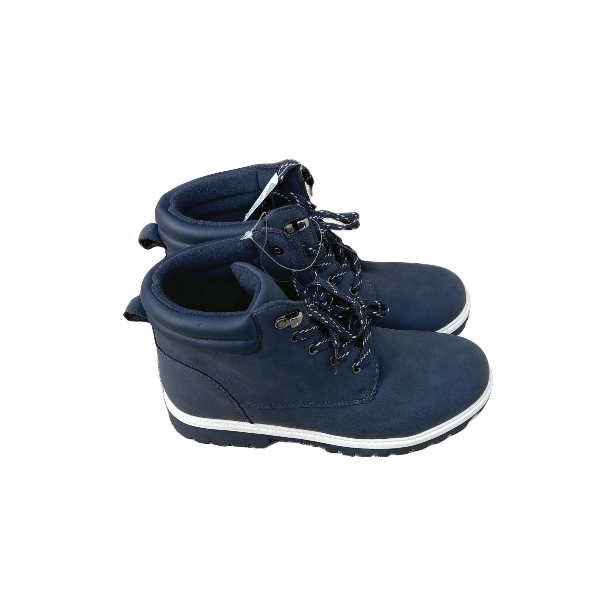 BOTTINES ET BOOTS - CASUAL - HOMME - CUIR - BLEU