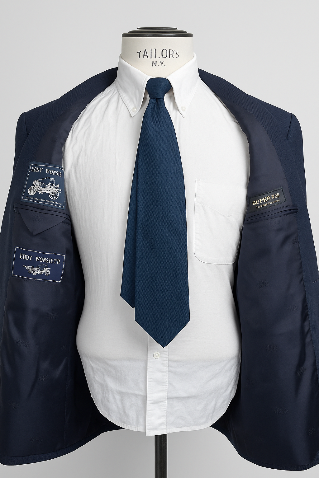 Veste homme double boutonnage-Taille 52 - Bon état Eddy Monetti.