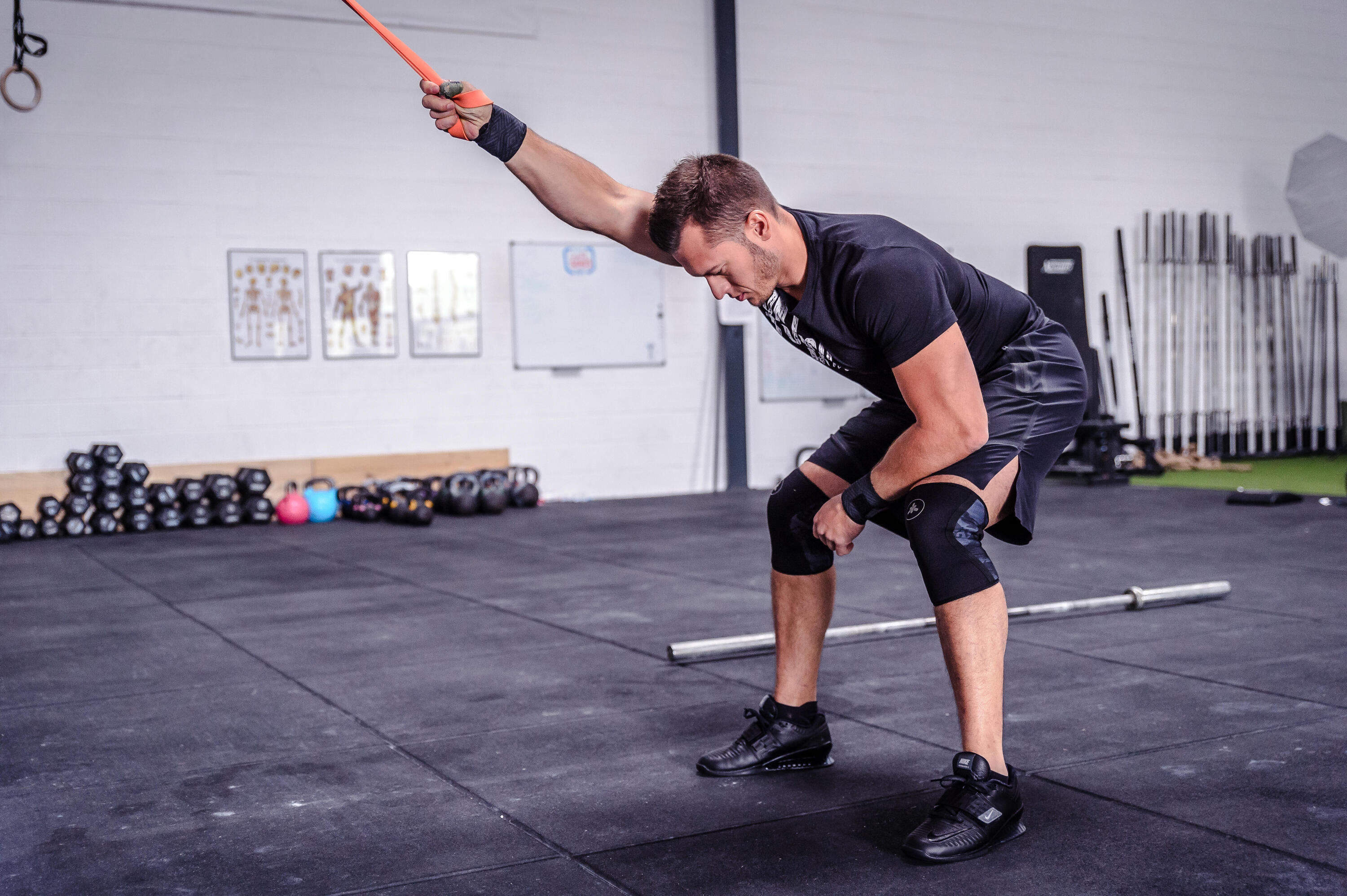 Élastique de musculation - training band 35 kg orange