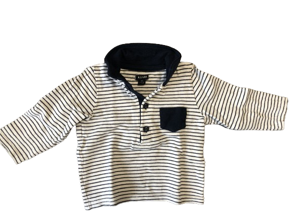 Polo manches longues garçon marque Kiabi