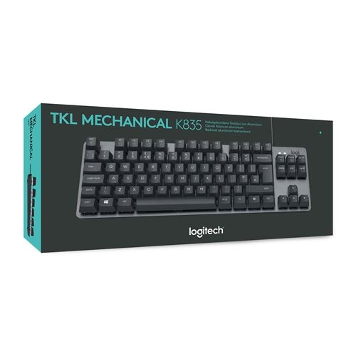 Clavier filaire mécanique Logitech K835 TKL Noir Exclusivité Fnac