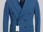 Veste croisée bleu ciel - Baguitta Paris