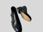 Chaussures habillées à double boucle Lordh – Noires – Pointure 42