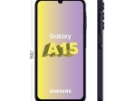 Smartphone Samsung Galaxy A15 6,5" Double nano SIM 128 Go Bleu Nuit