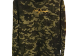 Sweat à Capuche US JEANS camouflage vert clair enfant 12 ans