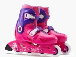 Roller enfant PLAY3 rose violet