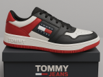 Sneakers Tommy Jeans Homme – Noir, Blanc et Rouge