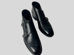 Chaussures habillées à double boucle Lordh – Noires – Pointure 42