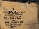 Jean imprimé Ralph Lauren Slim – Taille 32/32 – État Neuf