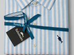 Chemise en Lin à rayures.  Taille M/L : Neuf avec étiquette
