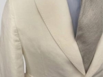 Veste Eleventy en coton et lin – Couleur crème – Taille 46