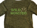 Tee-shirt manches longues Wild monsters 4 ans - KIABI