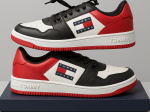 Sneakers Tommy Jeans Homme – Noir, Blanc et Rouge