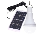 Lumière solaire LED Lampe solaire Puissance solaire Énergie solaire Éclairage de la tente de camping portable en plein air de pêche avec panneau