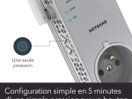 Répéteur WiFi NETGEAR EX3800 AC750 Dual Band + Prise Filtrée Intégrée