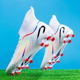 Chaussures De Football En Gazon Synthétique Pour Hommes, Chaussures De Soccer TF Respirantes Anti-dérapantes Professionnelles Pour L'entraînement En Été Et La Compétition En Extérieur