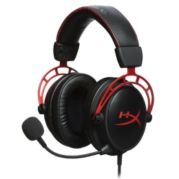 Casque Pro Gaming HyperX Cloud Alpha Noire et Rouge